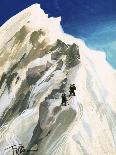 Hillary and Tensing Reach the Summit of Mount Everest-Ferdinando Tacconi-Giclee Print