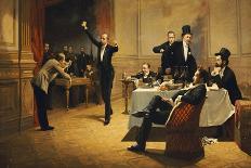 The Dinner Party-Ferencz Paczka-Stretched Canvas