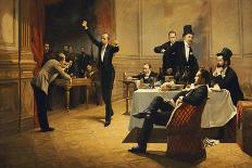 The Dinner Party-Ferencz Paczka-Mounted Giclee Print