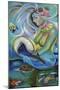 Fergierina the Mermaid-Sue Clyne-Mounted Premium Giclee Print