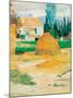 Ferme a Arles-Paul Gauguin-Mounted Art Print