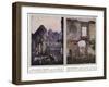 Ferme Du Chateau a Montceaux, Ruines De Montceaux-Jules Gervais-Courtellemont-Framed Premium Photographic Print