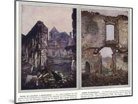 Ferme Du Chateau a Montceaux, Ruines De Montceaux-Jules Gervais-Courtellemont-Mounted Premium Photographic Print