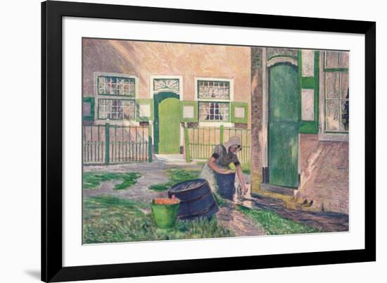 'Ferme en Zud-Beveland', c1899-Emile Claus-Framed Giclee Print