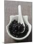 Fermented Black Beans in a Small Dish-Eising Studio - Food Photo and Video-Mounted Photographic Print