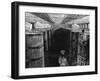 Fermenting Cellar in an American Brewery, 1885-null-Framed Giclee Print