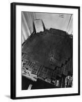 Fermi's Atomic Pile under Construction-null-Framed Photographic Print