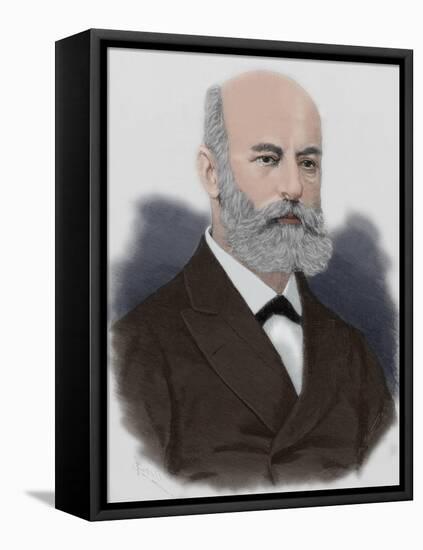 Fermin De Lasala Collado (1832-1917)-Arturo Carretero y Sánchez-Framed Stretched Canvas