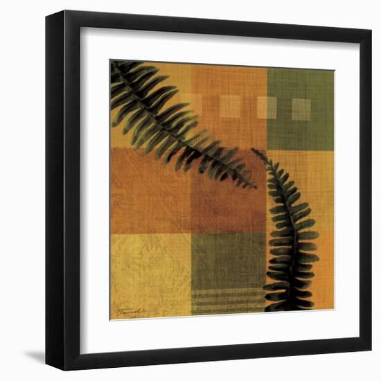 Fern Blocks II-Tandi Venter-Framed Giclee Print