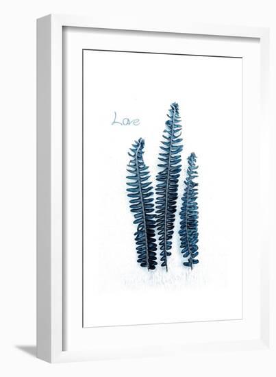 Fern Fronds Baltic Sea-Urban Epiphany-Framed Art Print