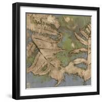 Fern Lake II-Jennifer Goldberger-Framed Art Print