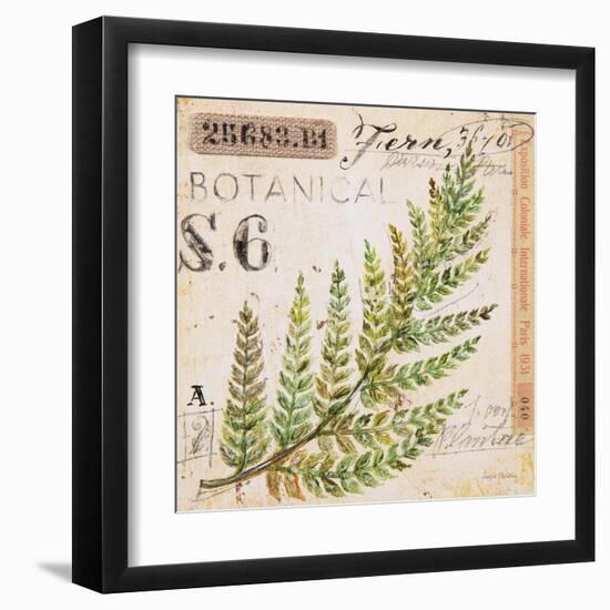 Fern Leaf…Sketchbook-Angela Staehling-Framed Art Print