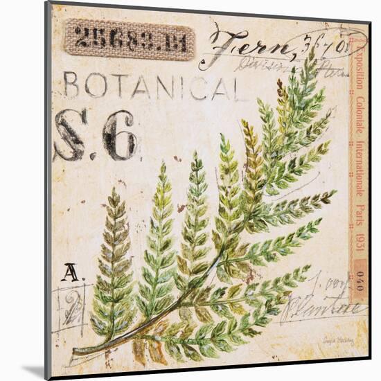 Fern Leaf…Sketchbook-Angela Staehling-Mounted Art Print