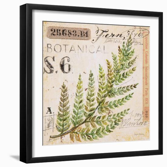 Fern Leaf…Sketchbook-Angela Staehling-Framed Art Print