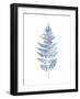 Fern Print I Blue No Shiplap-Moira Hershey-Framed Art Print