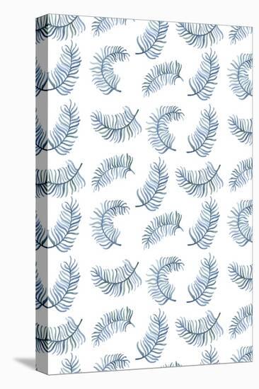 Fern Print-Elizabeth Rider-Stretched Canvas