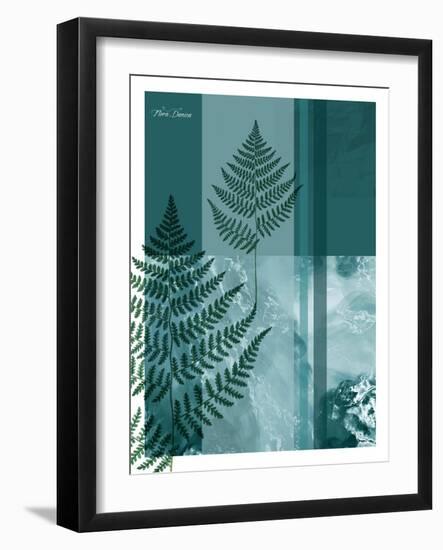 Fern-Flora Danica-Framed Art Print