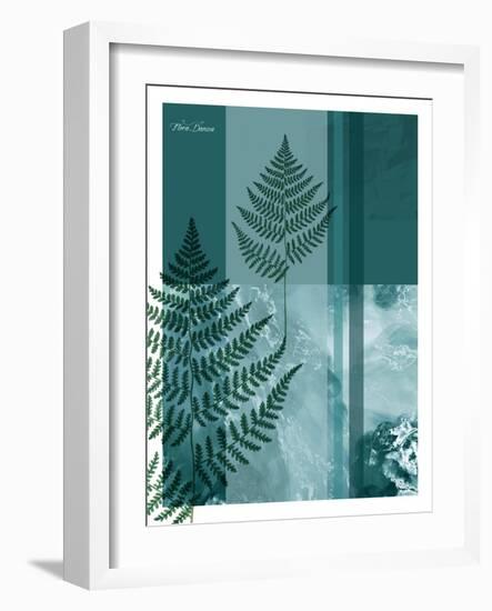 Fern-Flora Danica-Framed Art Print