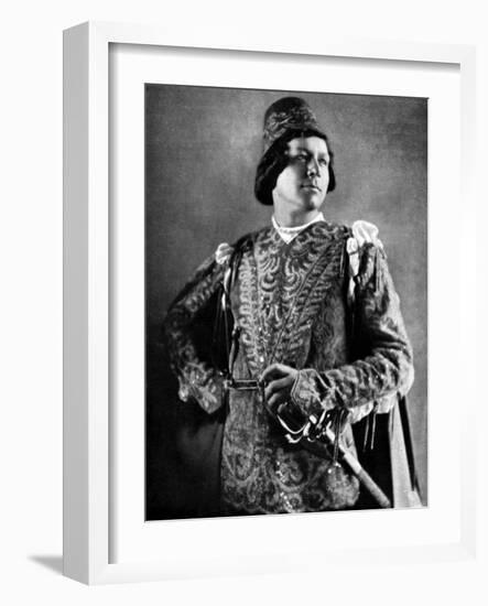 Fernand Ansseau (1890-197), Belgian Operatic Tenor, Active 1913-1939-null-Framed Giclee Print