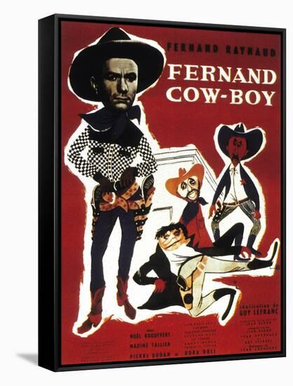 Fernand Cow-Boy, 1956-Marcel Dole-Framed Stretched Canvas