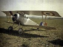 Nieuport Biplane, Aisne, France, 1917-Fernand Cuville-Giclee Print