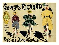 Cycles and Cars Georges Richard, 1896-Fernand Fernel-Giclee Print