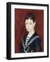 Fernand Halphen as a Boy, 1880-Pierre-Auguste Renoir-Framed Giclee Print