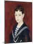 Fernand Halphen as a Boy, 1880-Pierre-Auguste Renoir-Mounted Giclee Print