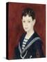 Fernand Halphen as a Boy, 1880-Pierre-Auguste Renoir-Stretched Canvas