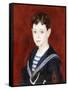 Fernand Halphen-Pierre-Auguste Renoir-Framed Stretched Canvas
