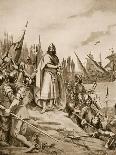 Erik the Saint Lands on the Coast of Finland, 1157-Fernand Le Quesne-Framed Giclee Print