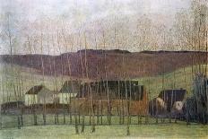 Landscape with Buildings, 1898-Fernand Maglin-Giclee Print