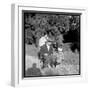 Fernand Raynaud with His Wife Renée and His Son Pascal-Marcel DR-Framed Photographic Print