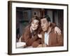 Fernandel and Lilli Palmer: Le Voyage Du Père, 1966-Marcel Dole-Framed Photographic Print