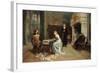 Fernando and Iolanda Playing Chess-Girolamo Induno-Framed Giclee Print