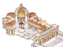 St, Peter's Basilica, Vatican City, Rome, Italy-Fernando Aznar Cenamor-Giclee Print