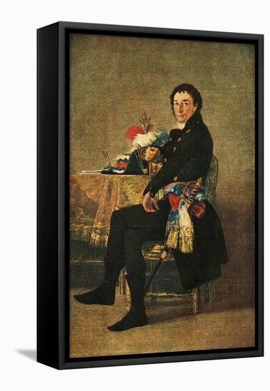 'Fernando Guillemardet', c1798, (1938)-Francisco Goya-Framed Stretched Canvas