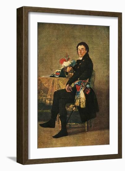 'Fernando Guillemardet', c1798, (1938)-Francisco Goya-Framed Giclee Print