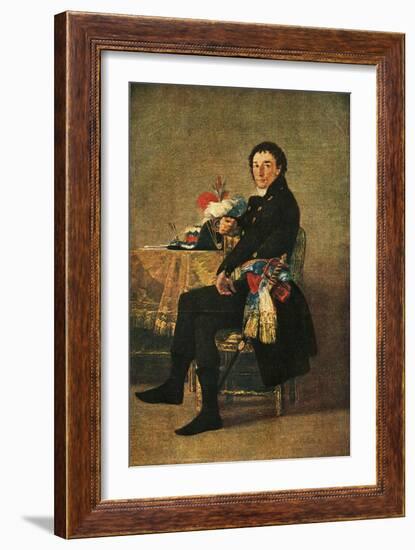 'Fernando Guillemardet', c1798, (1938)-Francisco Goya-Framed Giclee Print