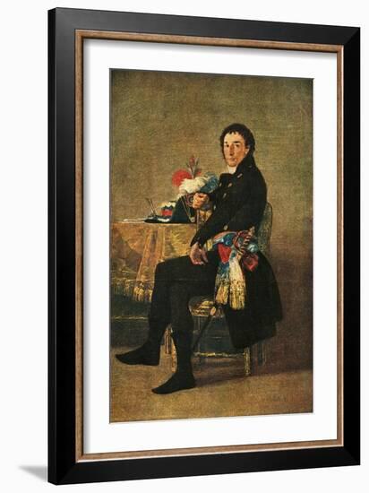 'Fernando Guillemardet', c1798, (1938)-Francisco Goya-Framed Giclee Print