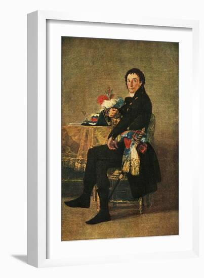 'Fernando Guillemardet', c1798, (1938)-Francisco Goya-Framed Giclee Print