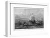 Fernao De Magalhaes Discovers the Straits of Magellan-O.w. Brierley-Framed Photographic Print