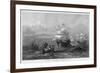 Fernao De Magalhaes Discovers the Straits of Magellan-O.w. Brierley-Framed Photographic Print