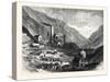 Ferndale Colliery Rhondda Valley South Wales the Scene of the Late Disastrous Explosion Uk 1867-null-Stretched Canvas