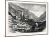 Ferndale Colliery Rhondda Valley South Wales the Scene of the Late Disastrous Explosion Uk 1867-null-Mounted Giclee Print