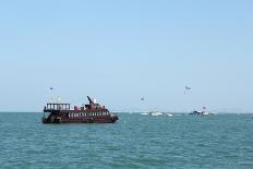 Boat in the Sea,Koh Lan,Thailand-fernepiphone-Photographic Print