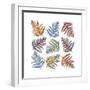 Ferns, 2012-Sarah Hough-Framed Giclee Print