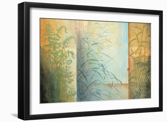 Ferns and Grasses-Don Li-Leger-Framed Premium Giclee Print