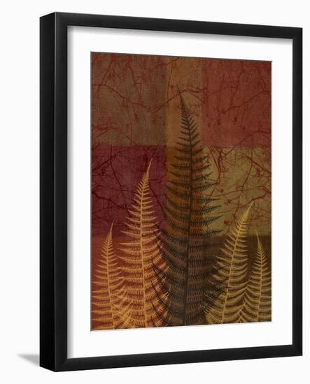 Ferns II-Erin Clark-Framed Giclee Print