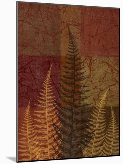 Ferns II-Erin Clark-Mounted Giclee Print